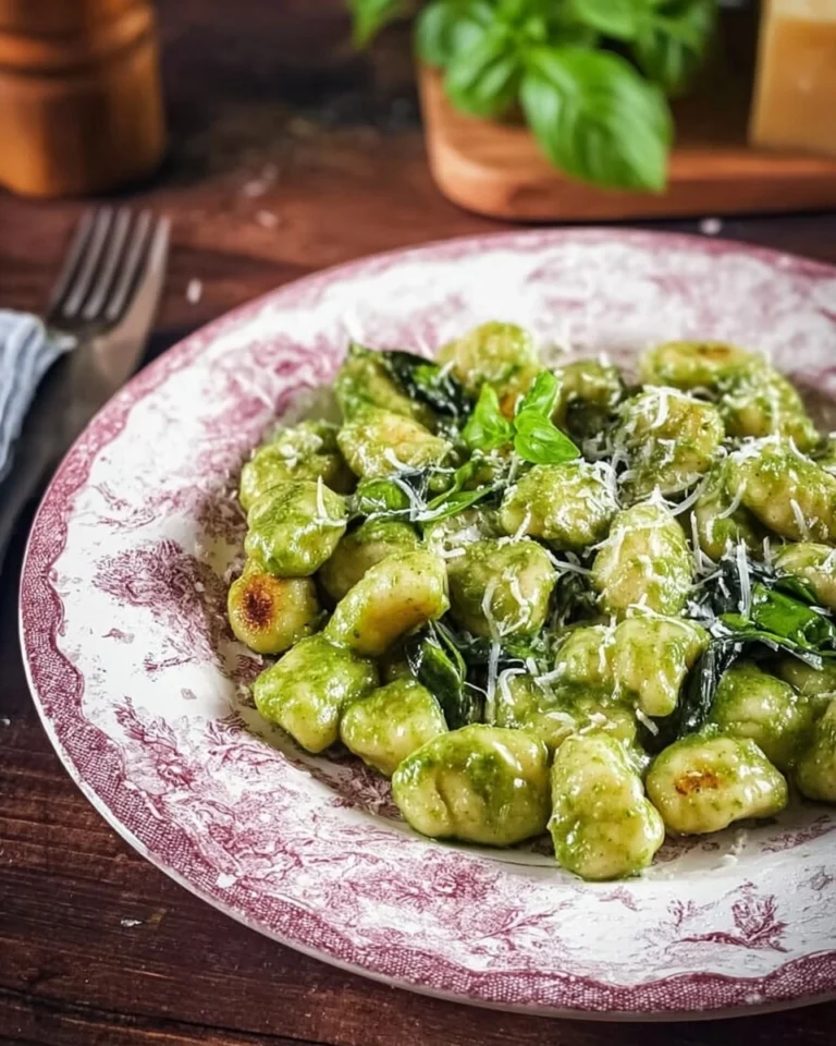 Baerlauch-Gnocchi-Mit-Parmesan-Topping-Rezept