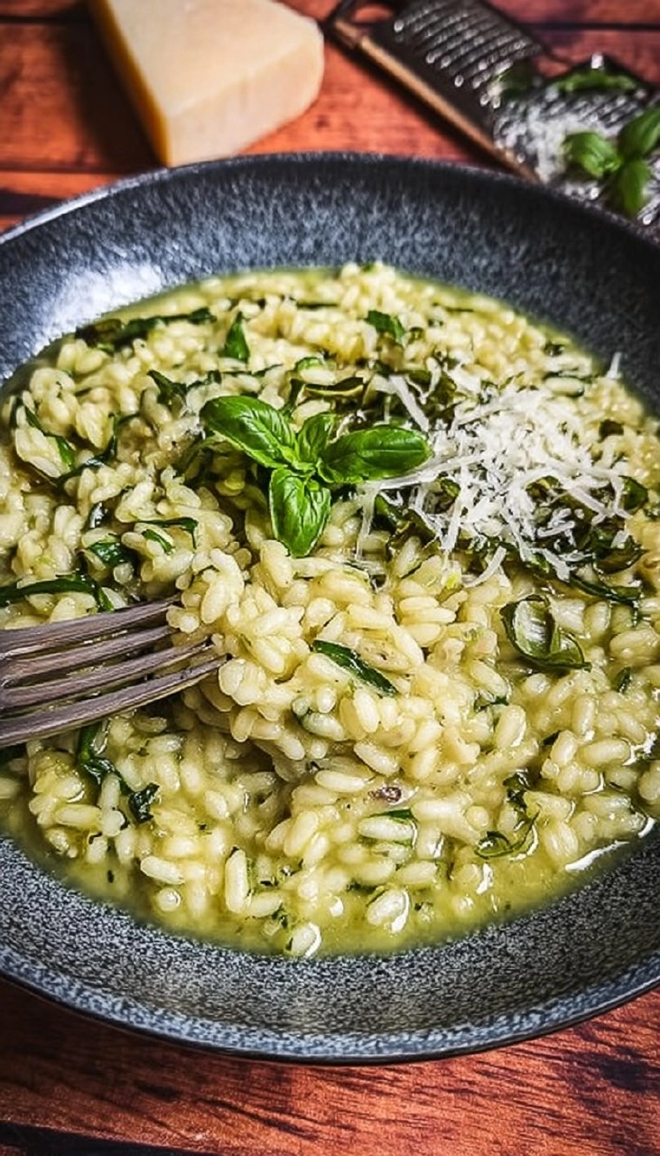 Bärlauch Risotto