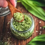 Baerlauchsalz-Gruener-Gewuerz-Fruehlingsbote-Rezept