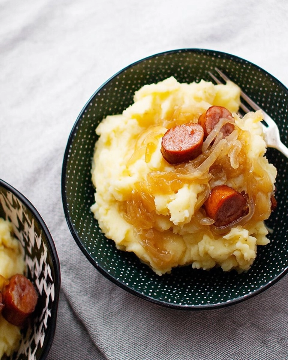 Kartoffelpüree Mit Zwiebelsauce Nach Jamie Oliver