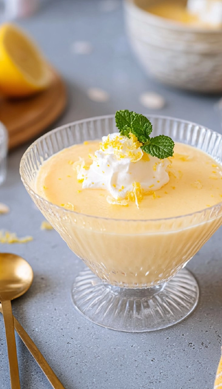 Zitronencreme wie früher ohne Gelatine