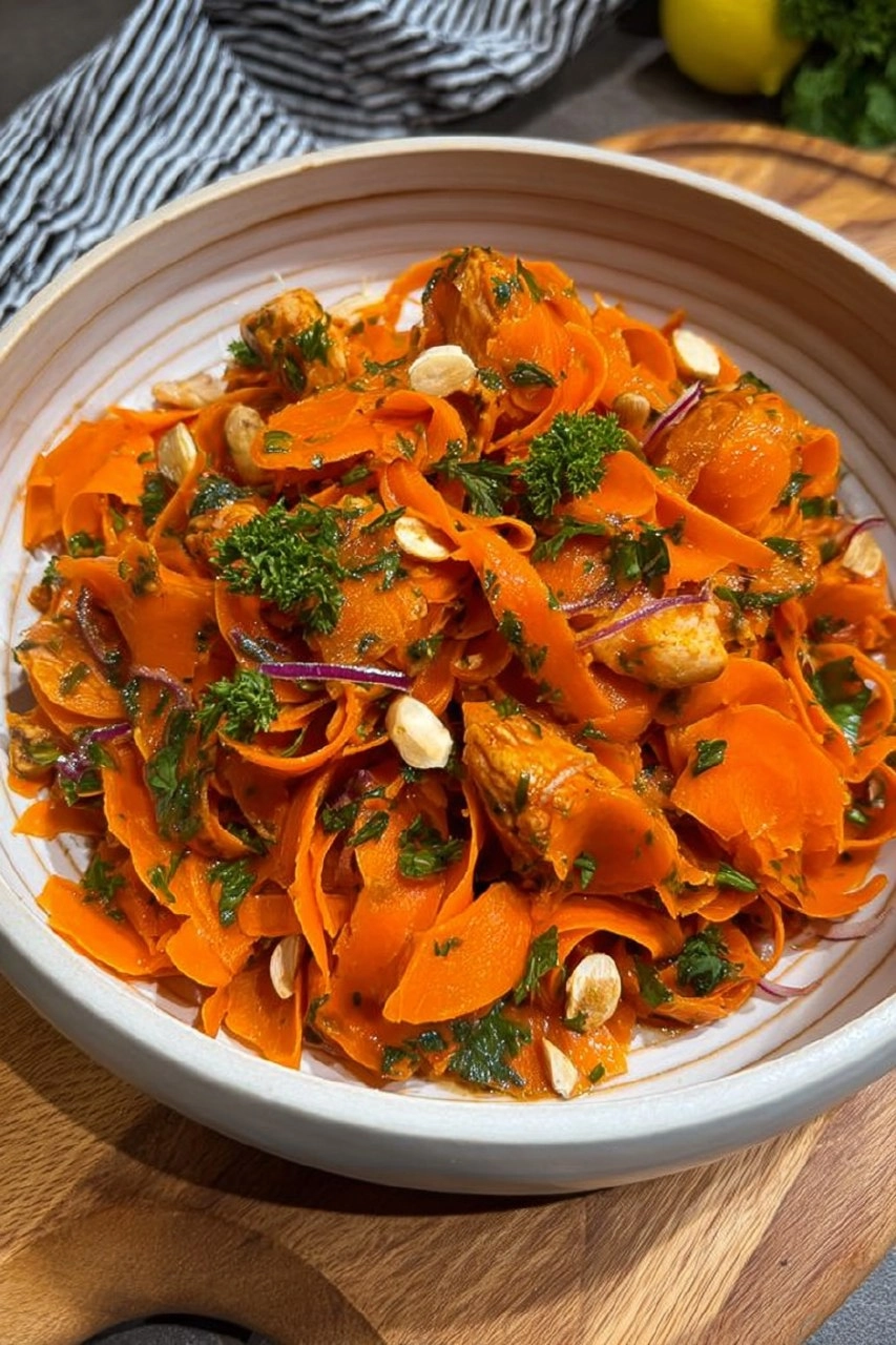 Asiatischer Karottensalat