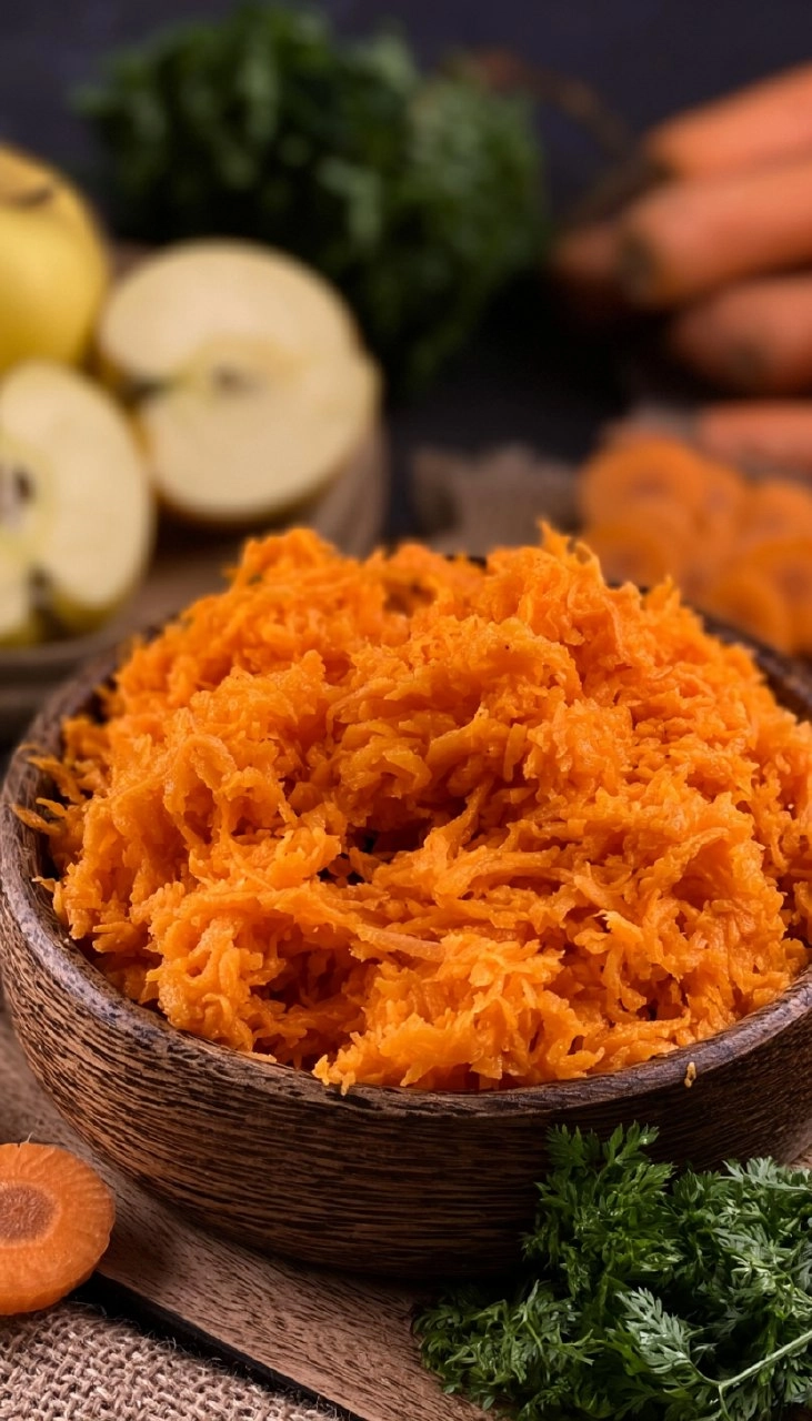 Karottensalat-mit-Apfel-Rezept