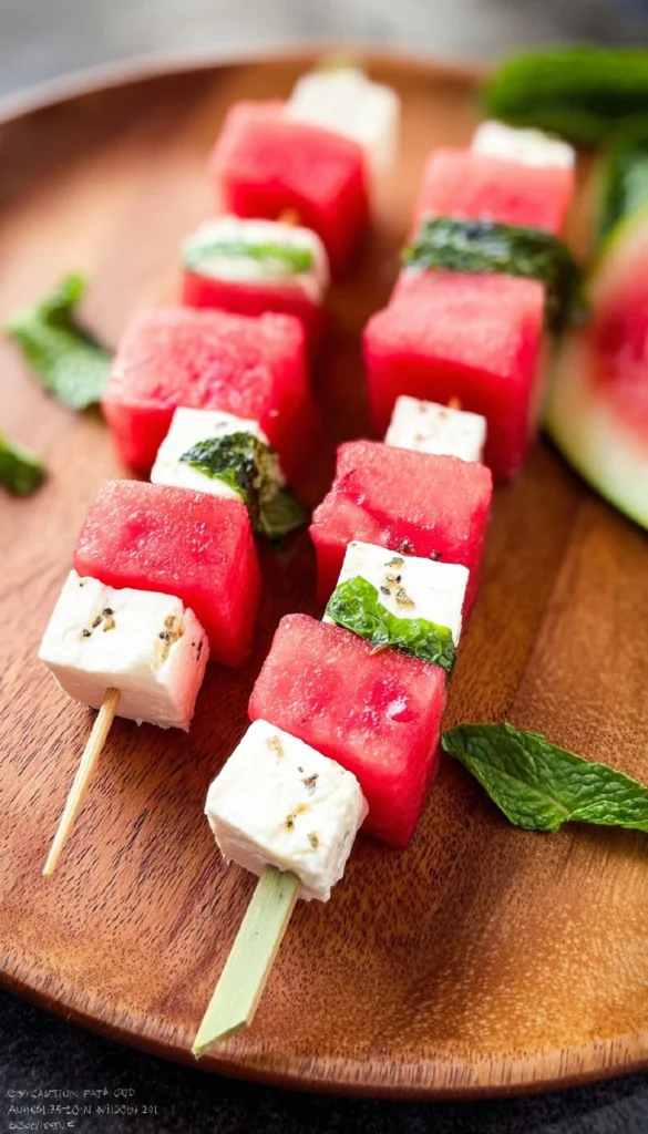 Melonen-Spiesse-Fingerfood-mit-Feta