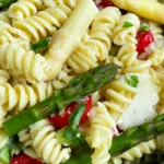Nudelsalat-mit-Spargel-Rezept