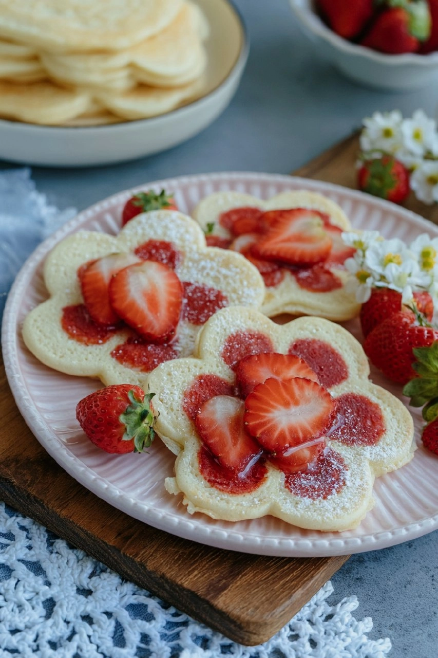 Pancake Blumen