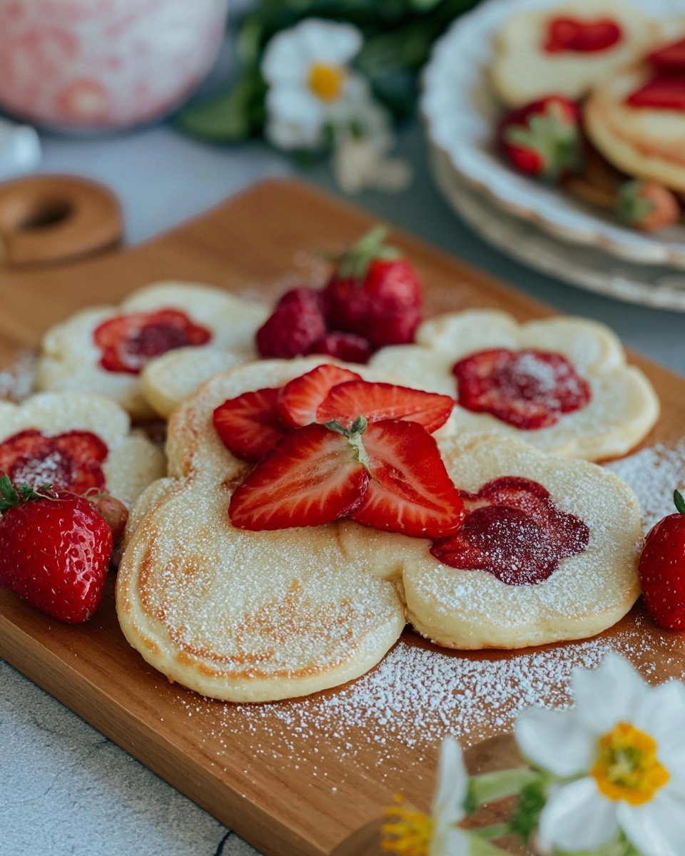 Pancake Blumen