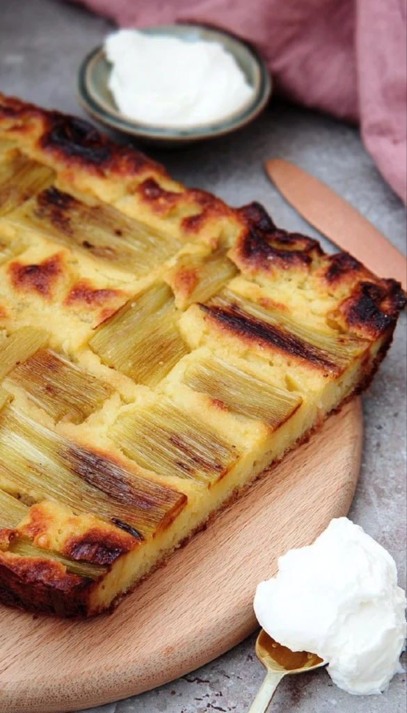 Rhabarber-Mosaikkuchen-mit-Vanille-und-Mandel-Rezept