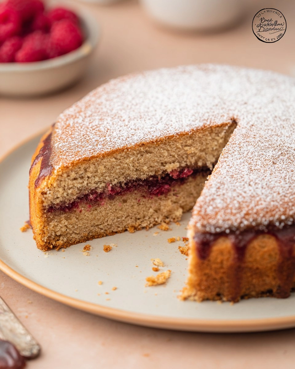 Südtiroler Buchweizentorte mit Preiselbeeren